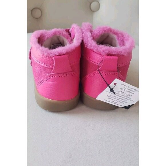 NEW UGG GIRLS RENNON II BERRY SNEAKERS GIFT BOX  SZ 04-05 US /12 -18 MO - Picture 5 of 9